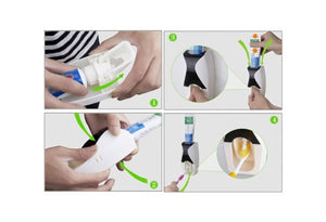 Shopper52 Automatic Toothpaste Dispenser with Tooth Brush Holder for Home and Bathroom Acessories
