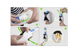 Shopper52 Automatic Toothpaste Dispenser with Tooth Brush Holder for Home and Bathroom Acessories